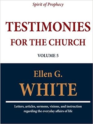 cover image of Testimonies for the Church, Volume Five